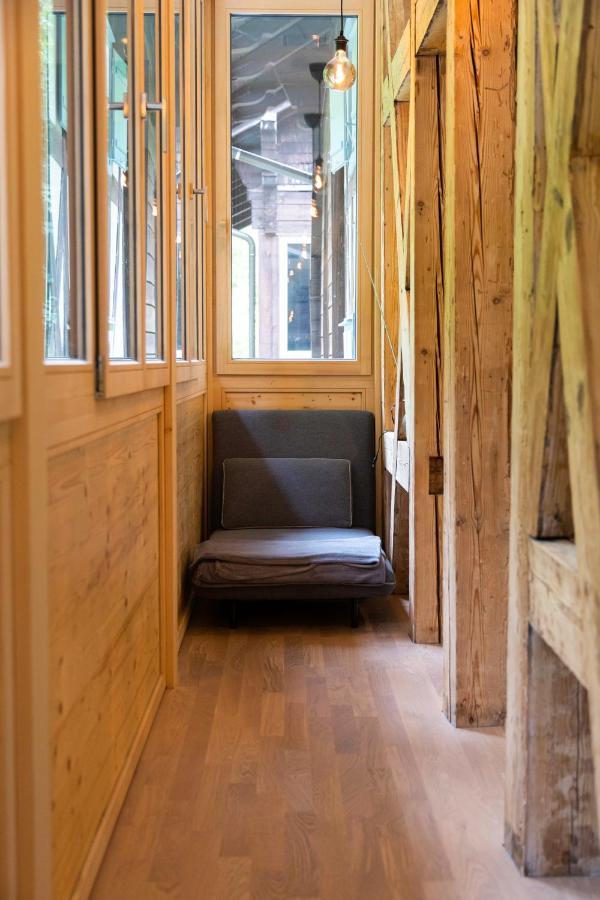 Apartment In Historischer Villa Mit Parkplatz Grünau im Almtal 外观 照片